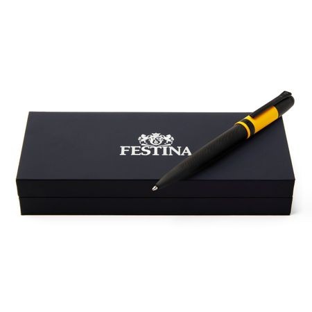 Festina Hemijska olovka Classicals Black edition yellow