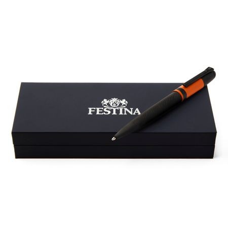 Festina Hemijska olovka Classicals Black edition, Narandžasta