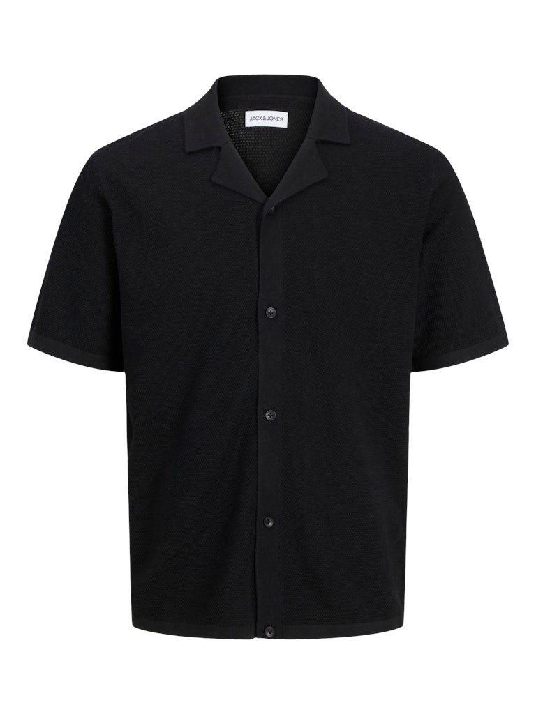 JACK & JONES Muška košulja 12268226, Crna