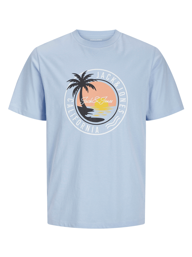 JACK & JONES Muška majica 12269418, Svetloplava