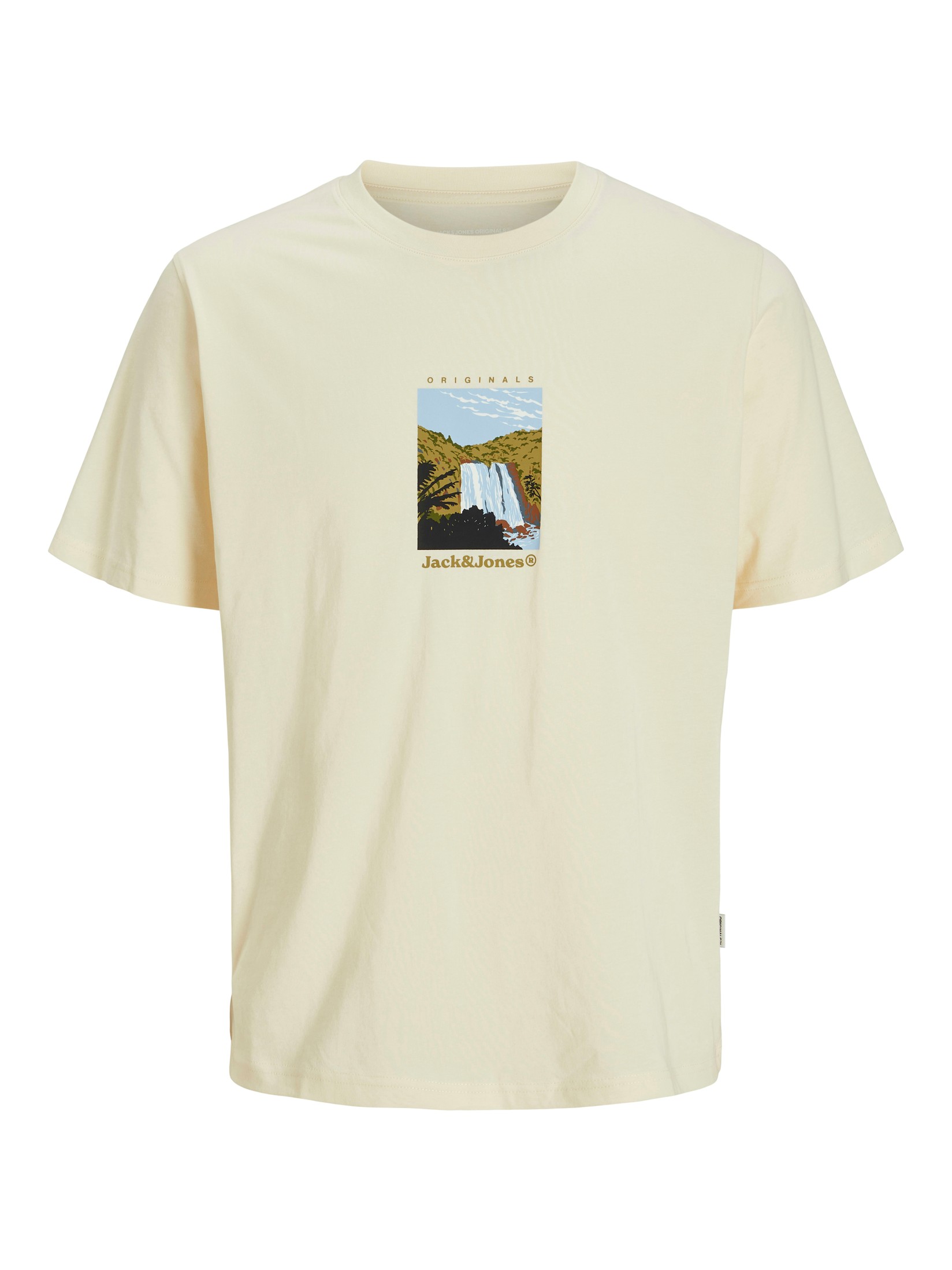 JACK & JONES Muška majica 12273000, Krem