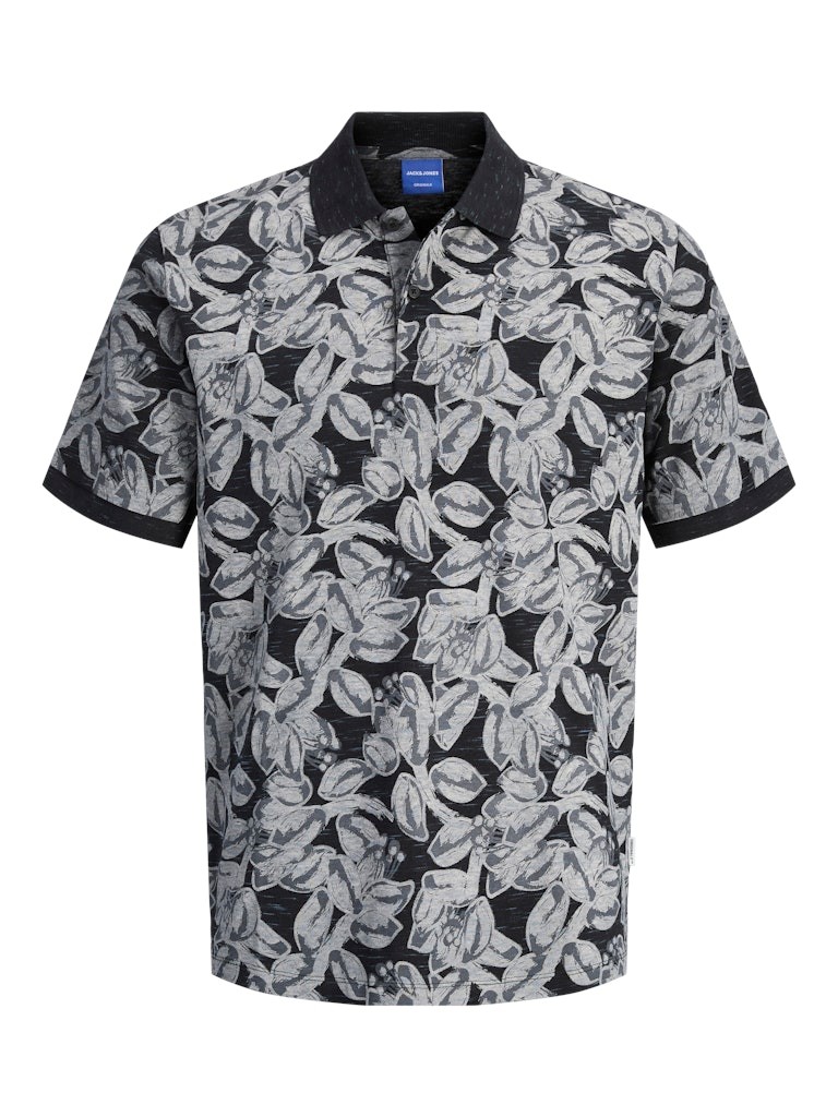 JACK & JONES Muška polo majica 12272985, Crno-bež