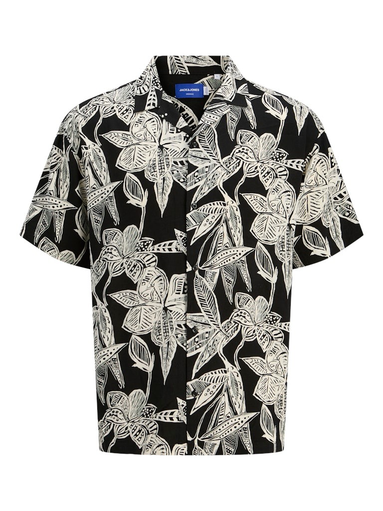 JACK & JONES Muška košulja 12274953, Crno-bež