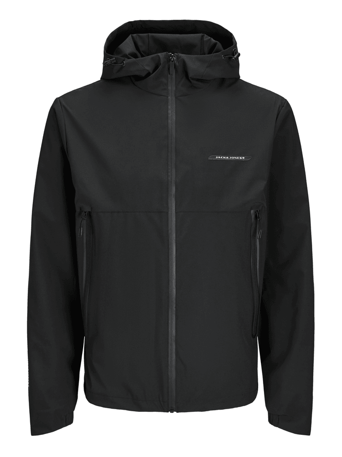 JACK & JONES Jakna za dečake 12273966, Crna