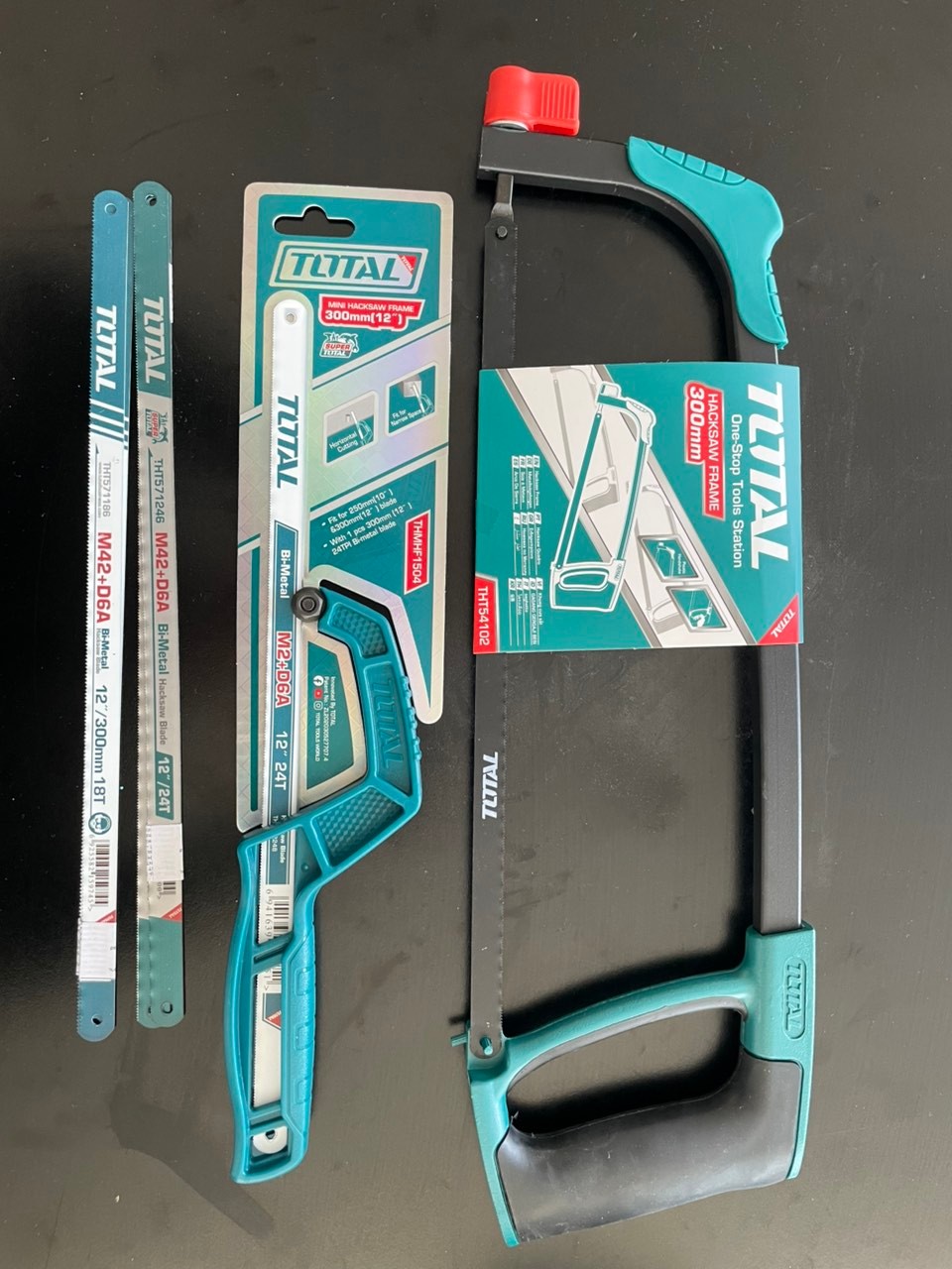 TOTAL Set ručna testera, bonsek i rezni listovi