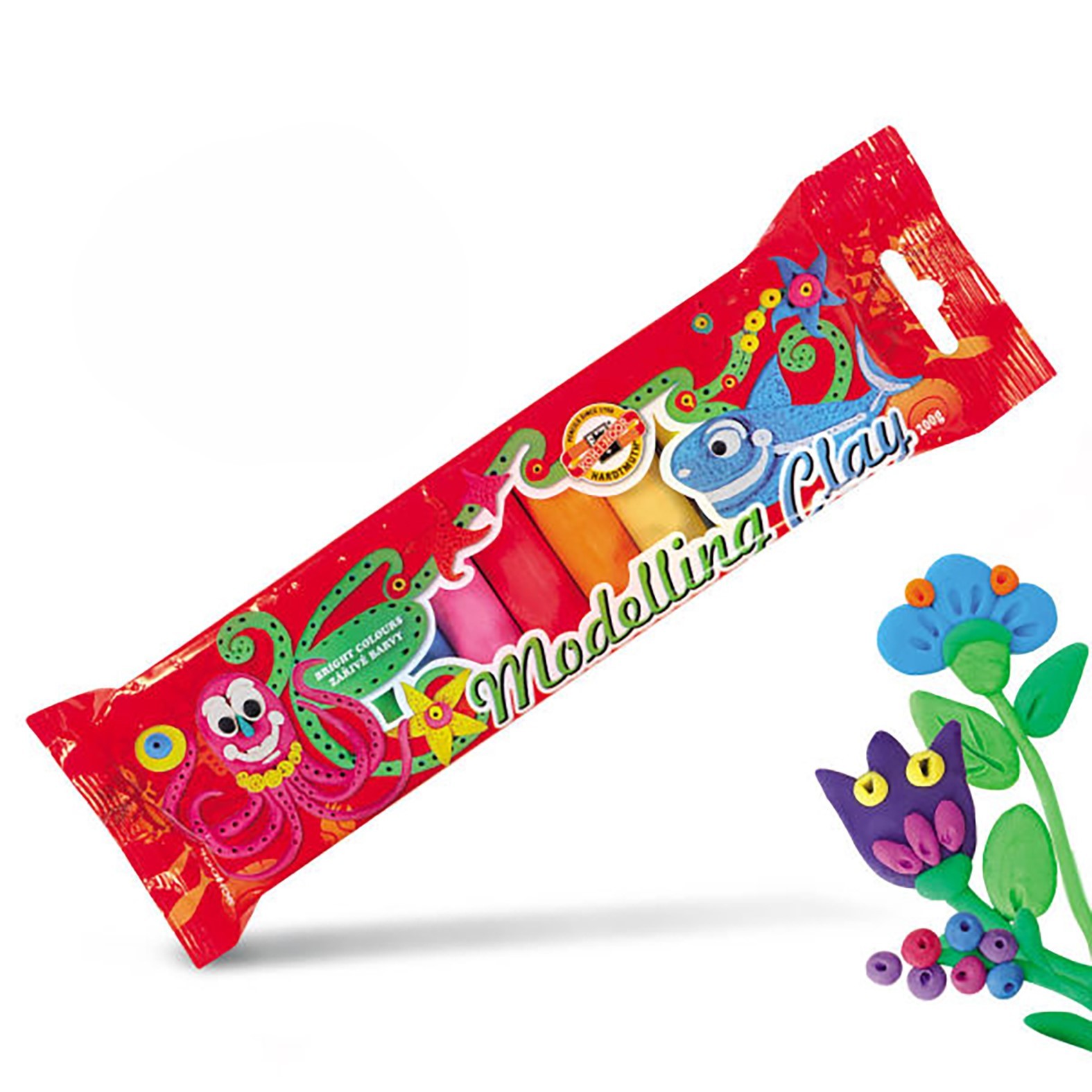 Koh-I-Noor Set plastelina 1315S1001, 10 komada