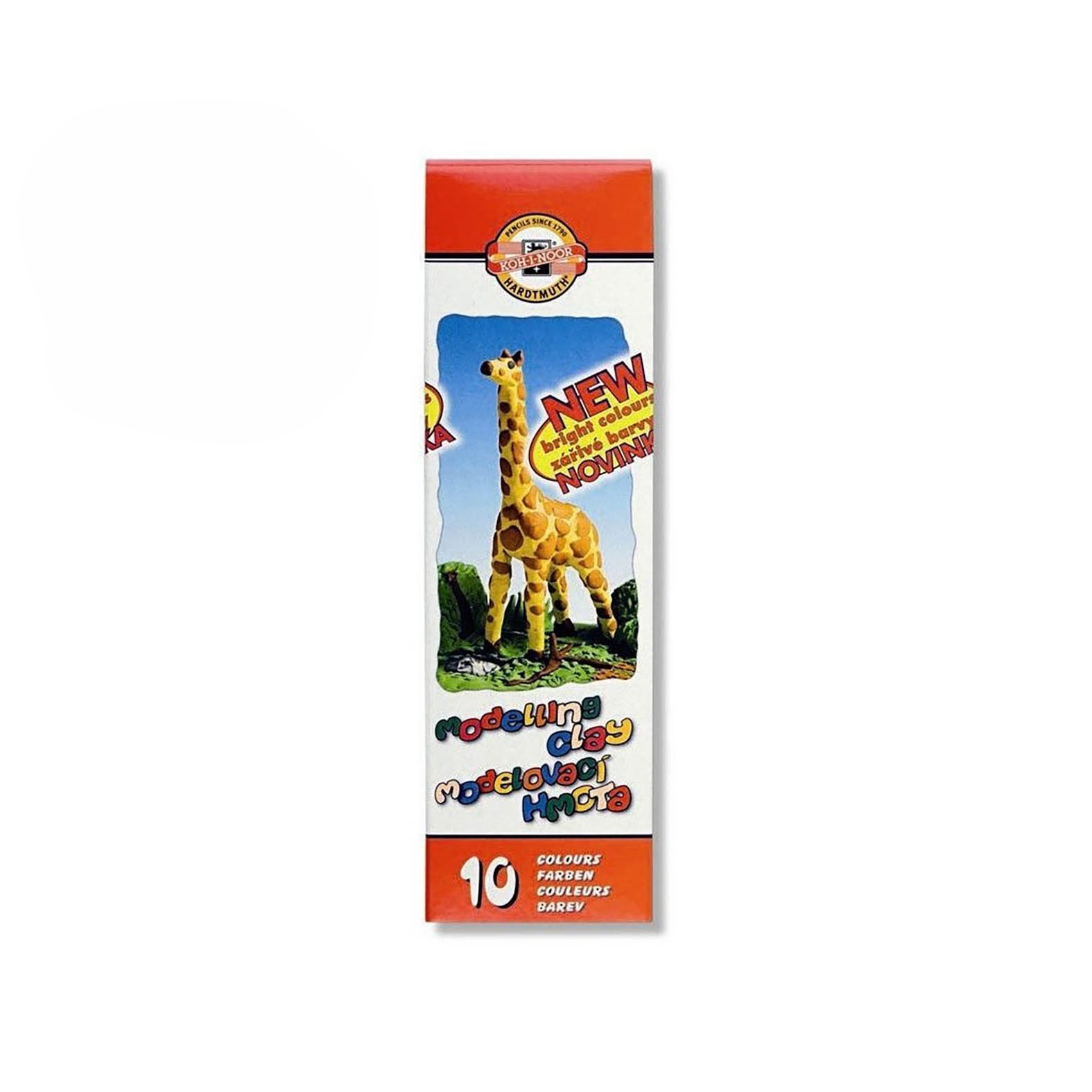 Koh-I-Noor Set plastelina 131504, 10 komada