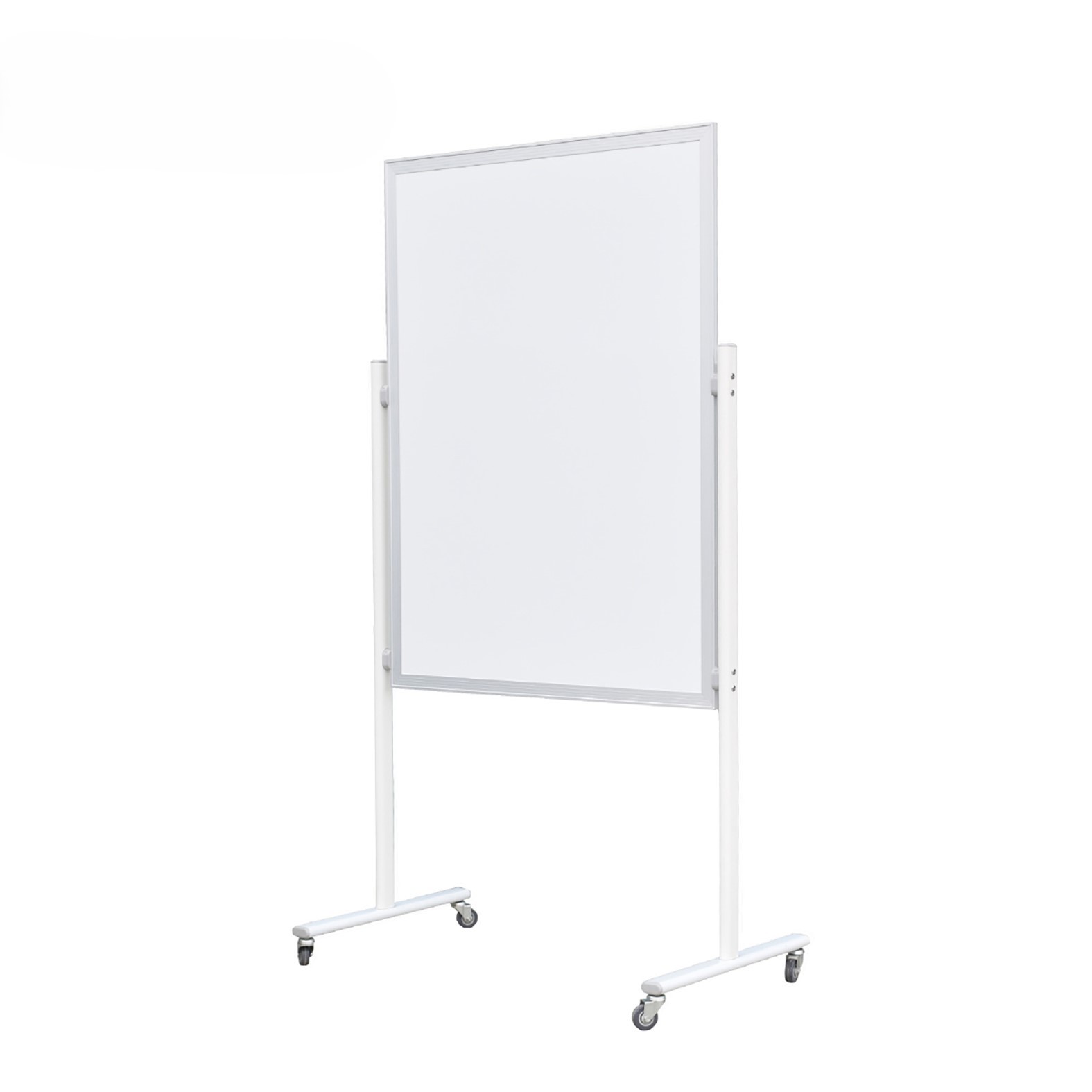 Offishop Dvostrana bela magnetna tabla sa postoljem Lux OF452, 90x120cm