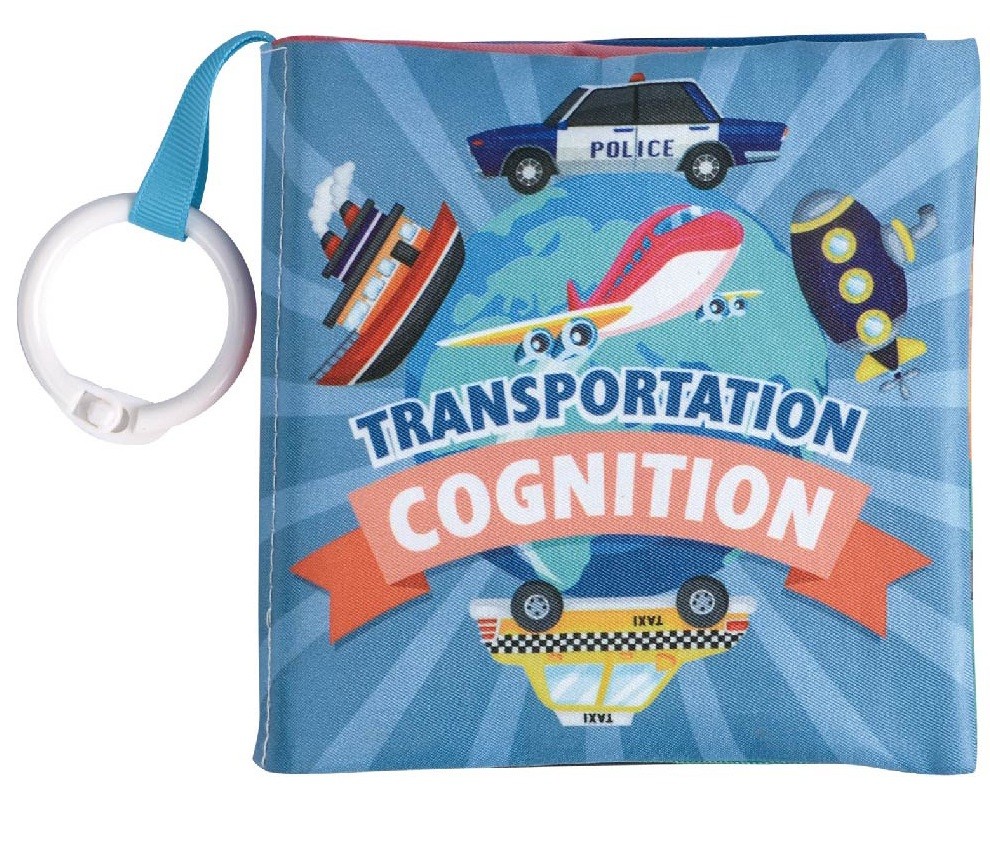 BBB Mekana knjiga za bebe Transportation, Plava, 0+