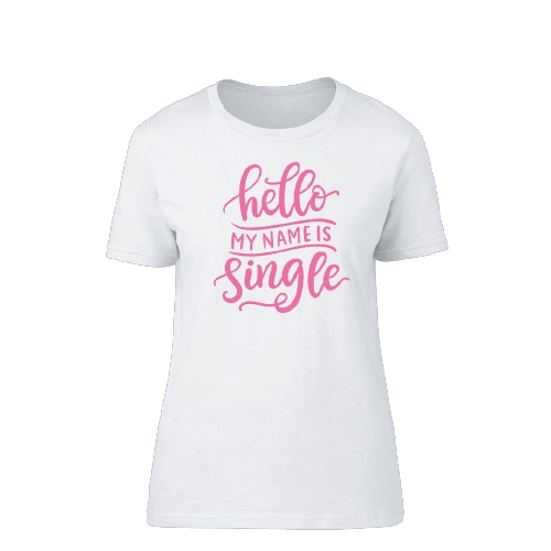 GILDAN PREMIUM Ženska majica SINGL 2, Bela