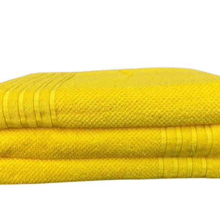 Peškir Popcorn, 50x100cm, 500g/m2, Žuti