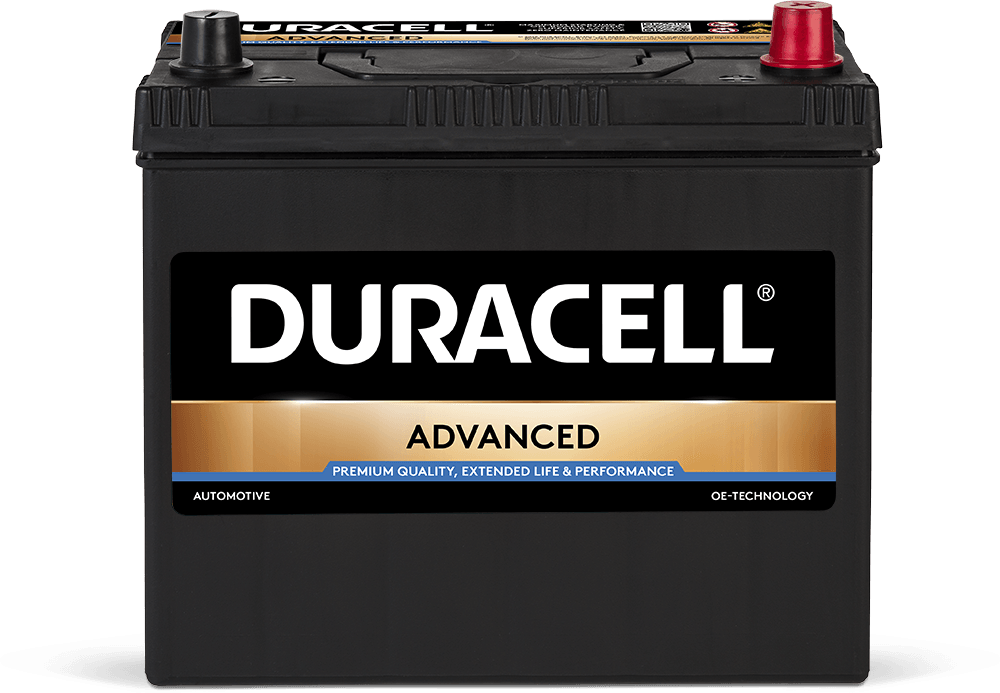DURACELL Akumulator ADVANCED 12v, 45Ah, D+, 390A, 238*129*225, ASIA, uze kleme