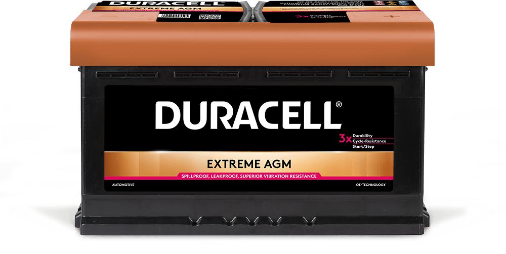 DURACELL Akumulator EXTREME AGM 12v, 80Ah, D+, 800A, 315*175*190, sa gelom