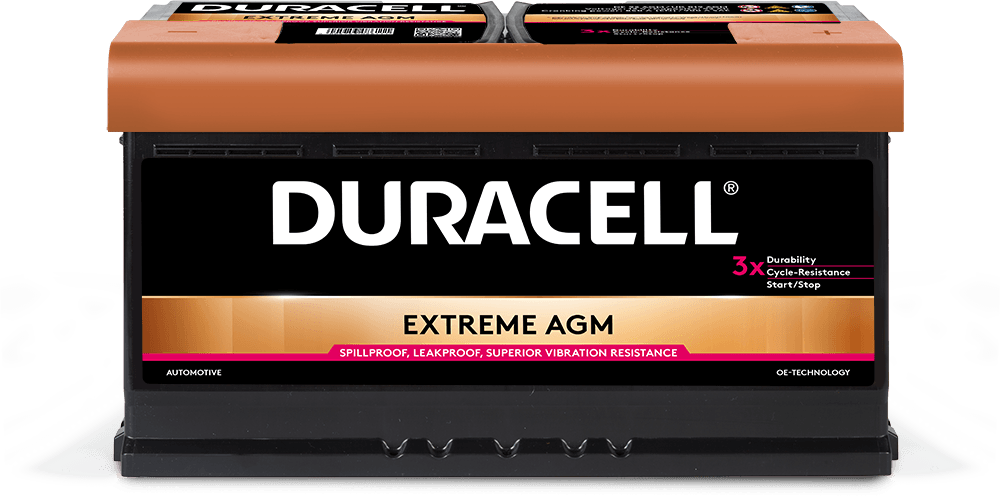 DURACELL Akumulator EXTREME AGM 12v, 92Ah, D+, 850A, 354*175*190, stop-start sistem