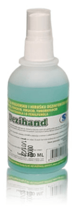 SANI-HEM Sredstvo za dezinfekciju Dezihand, Sprej, 100ml