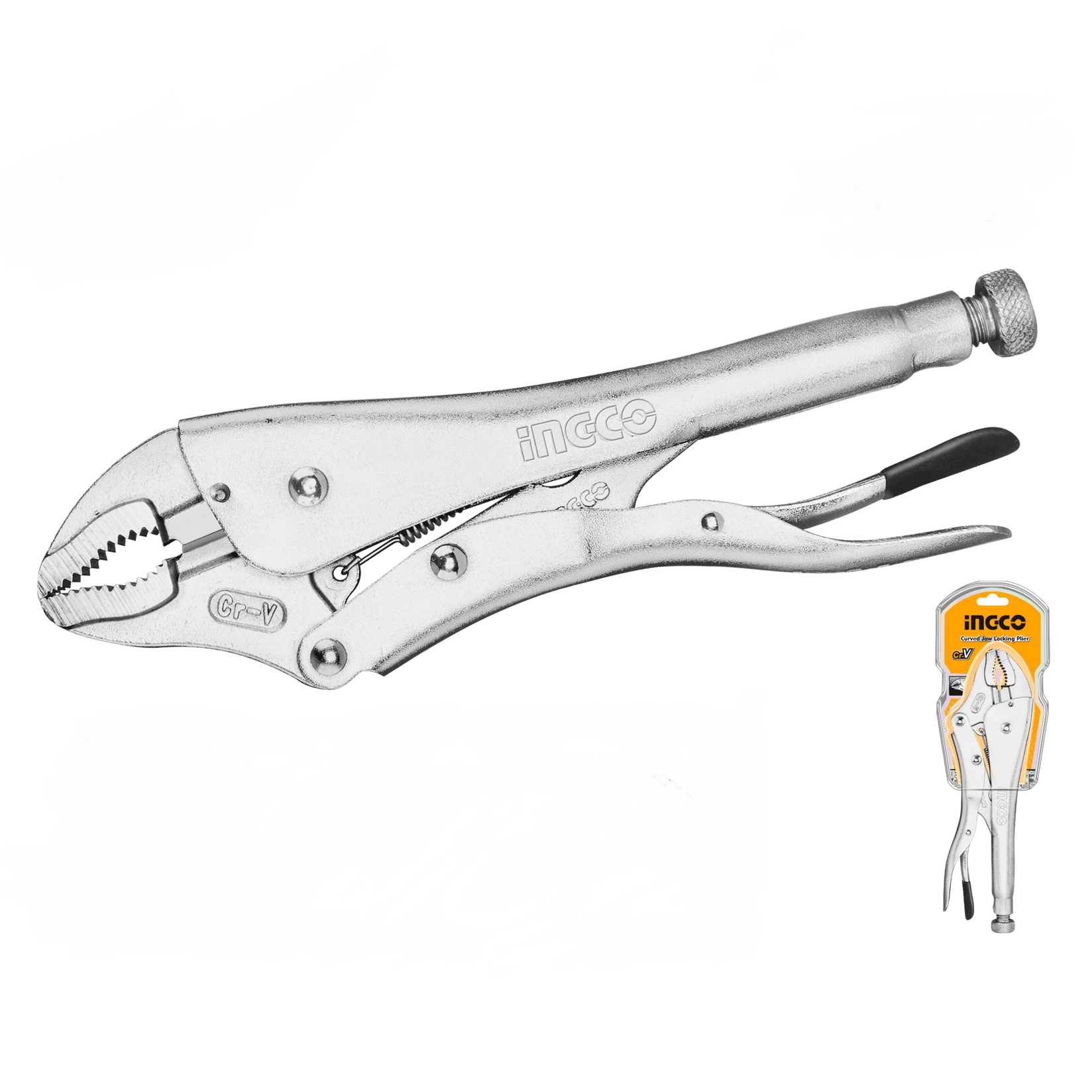 INGCO Zakrivljena grip klešta HCJLW0110
