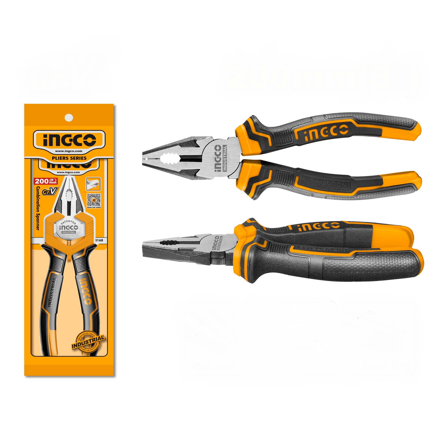 INGCO Kombinovana klešta HCP28208