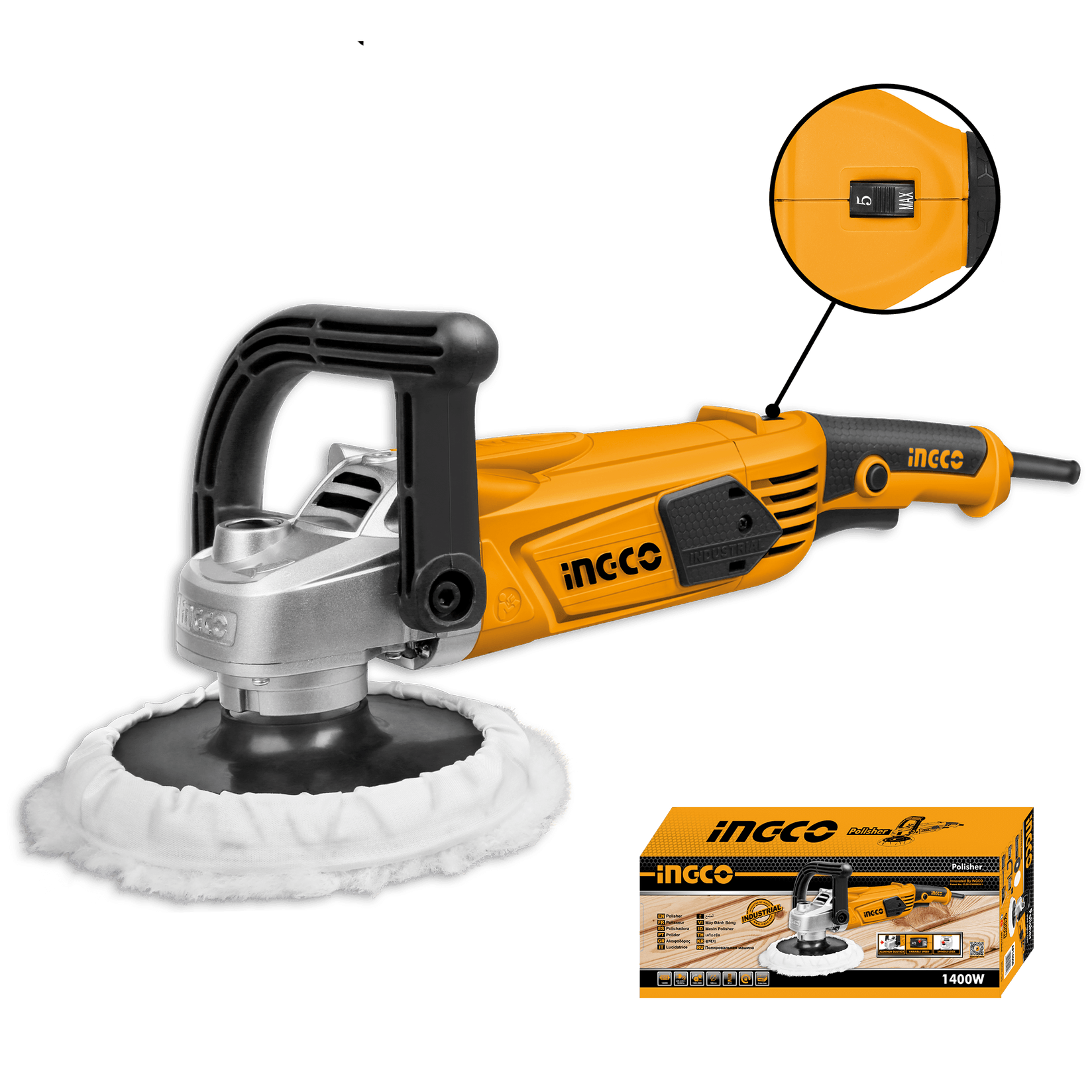 INGCO Ugaona polirka AP14008