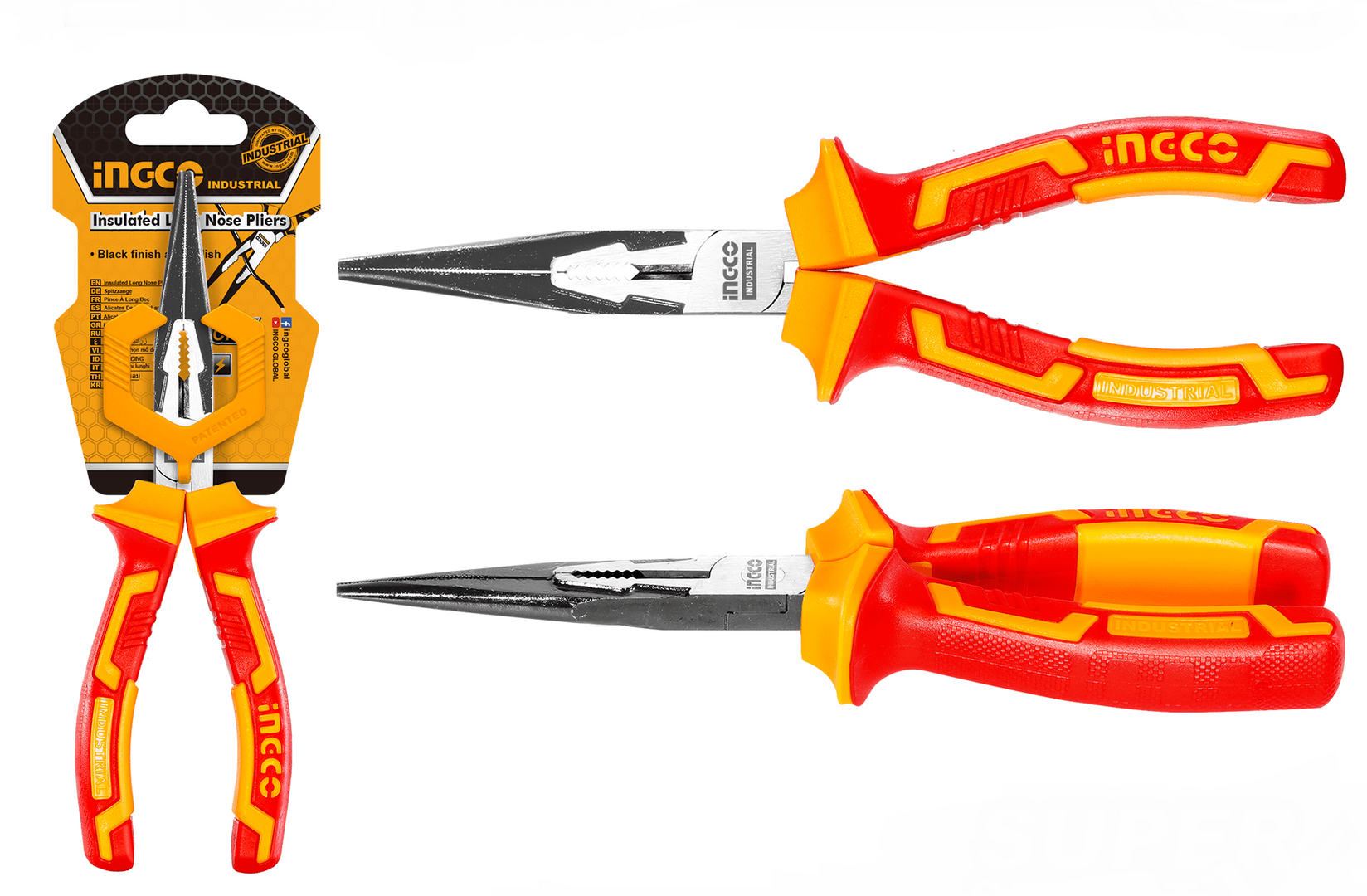 INGCO Izolovana špic klešta HILNP28208