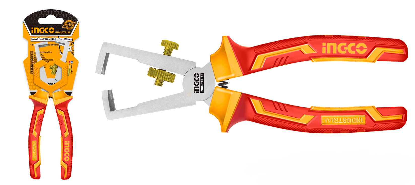 INGCO Izolovana klešta za skidanje izolacije HIWSP28160