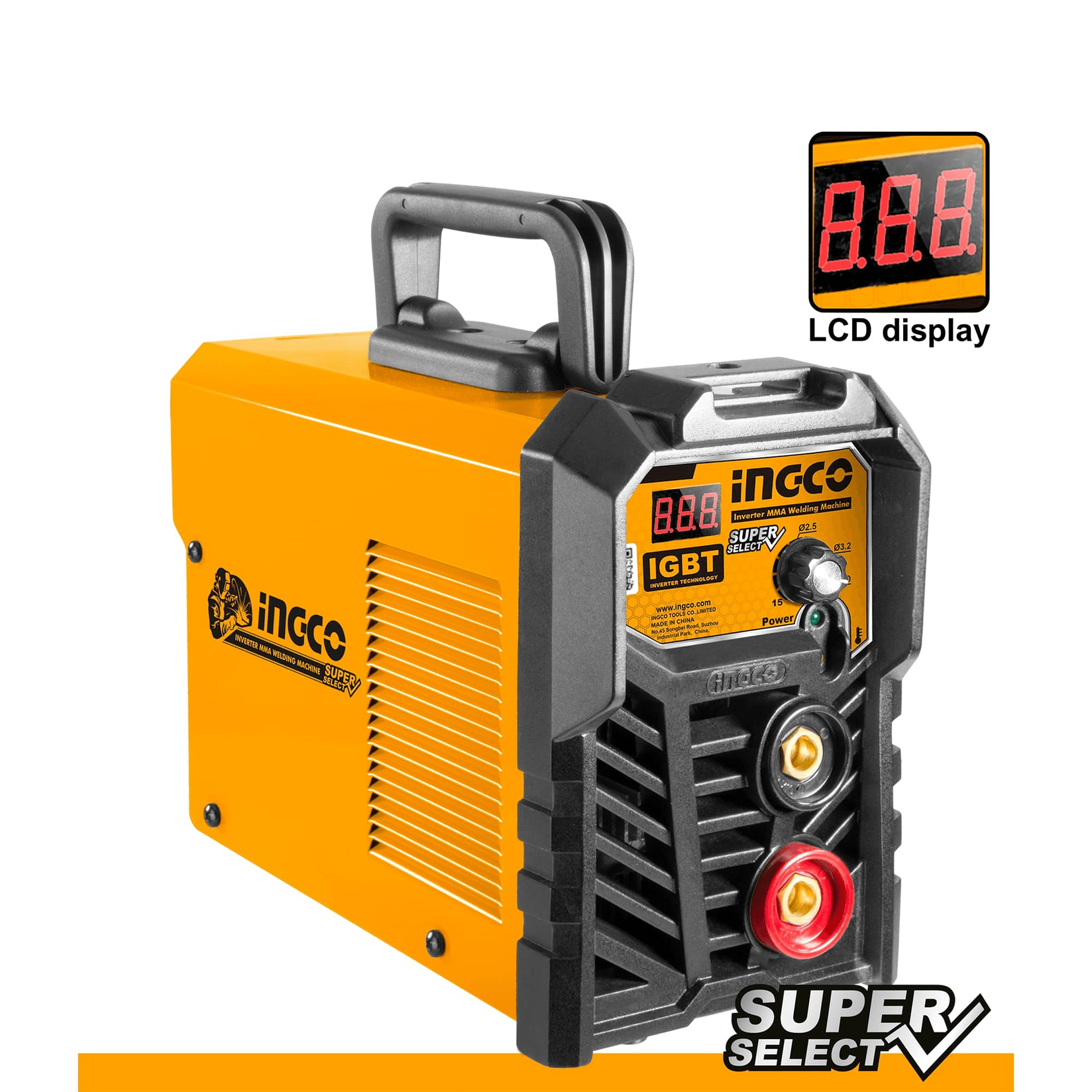 INGCO ING-MMA1602 Aparat za zavarivanje, LCD, 160A