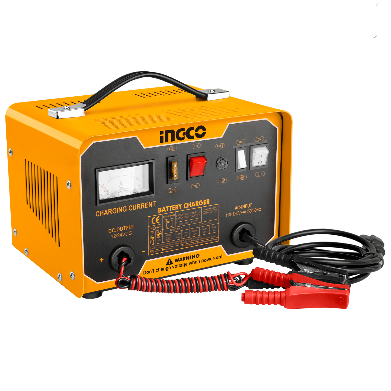 INGCO Punjač za akumulatore ING-CB1601