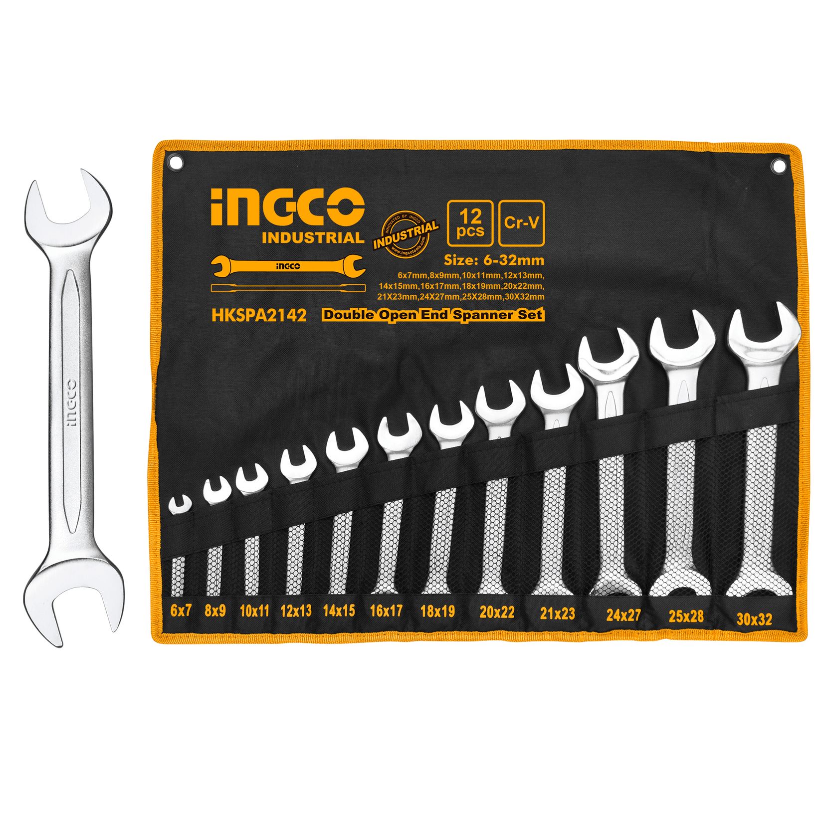 INGCO Set viljuškastih ključeva HKSPA2142