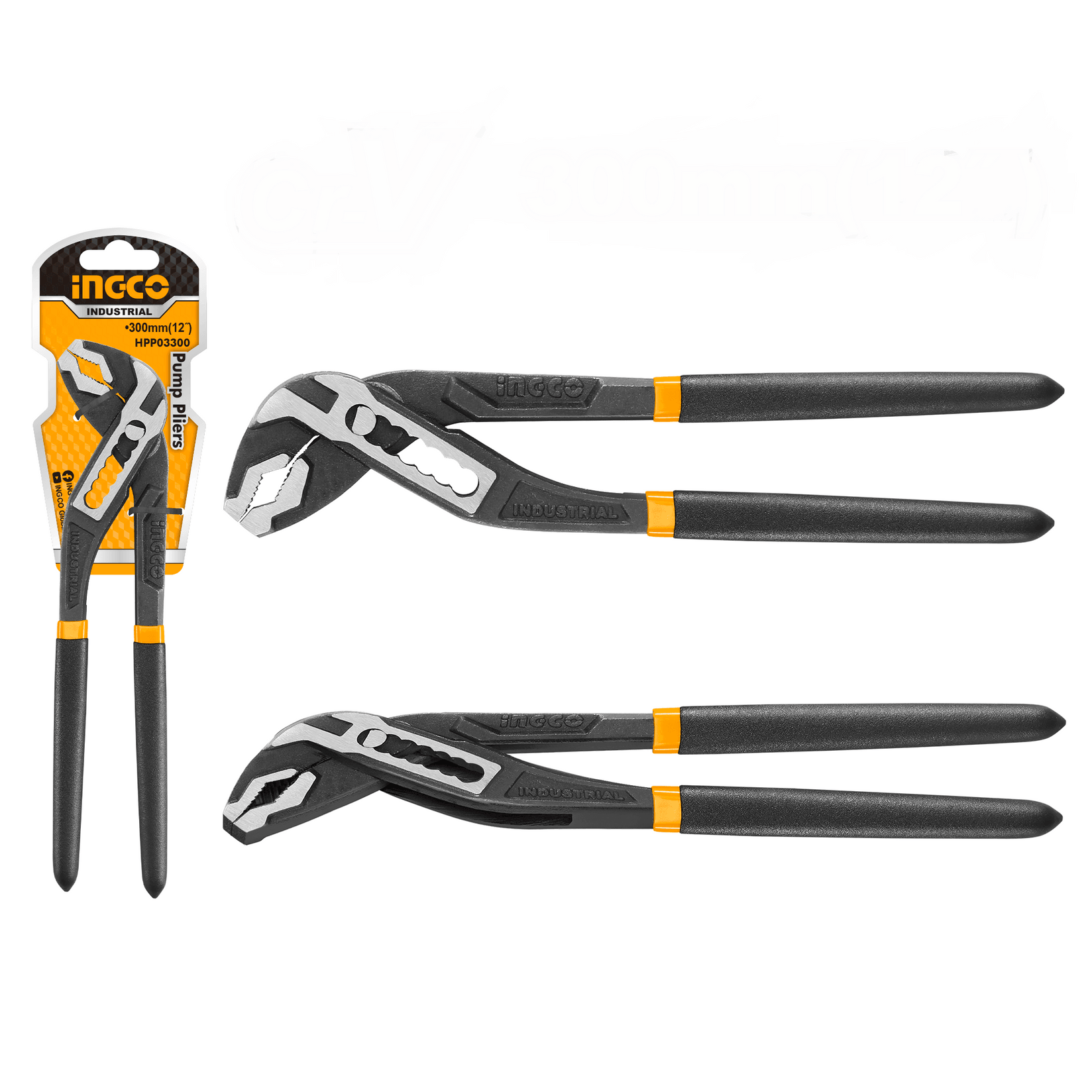 INGCO Vodoinstalerska klešta HPP03300