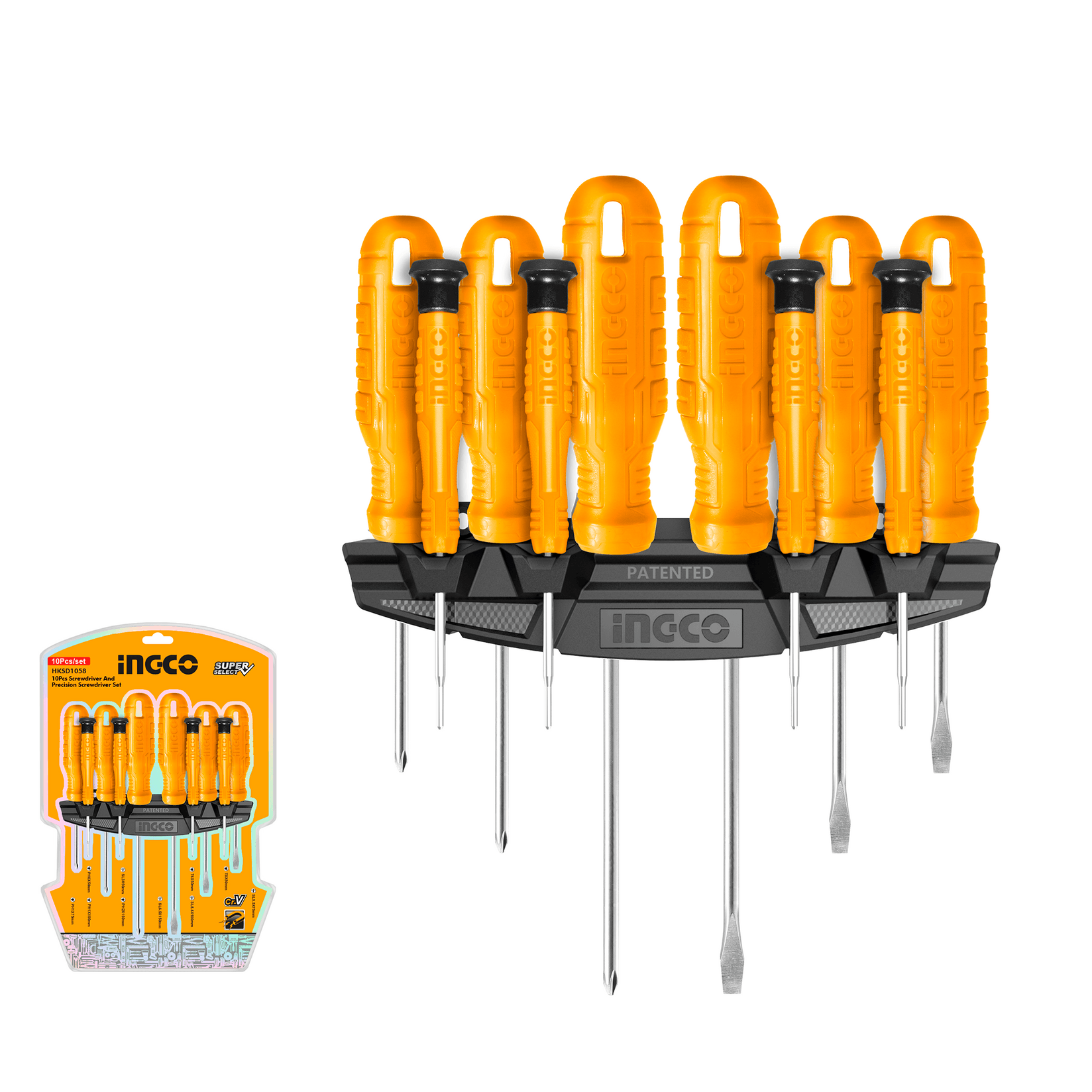 INGCO Set odvijača 10/1 HKSD1058