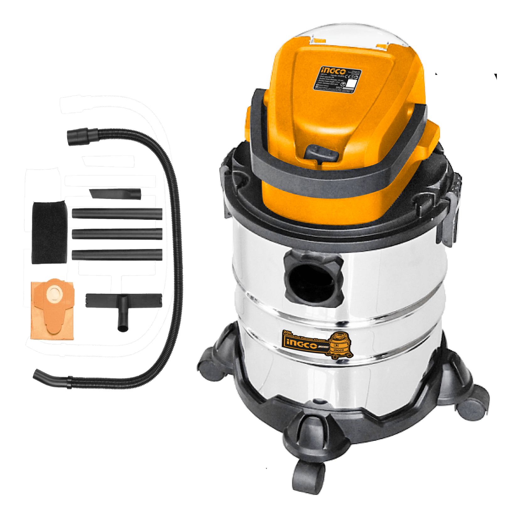 INGCO Akumulatorski usisivač CVLI2005E