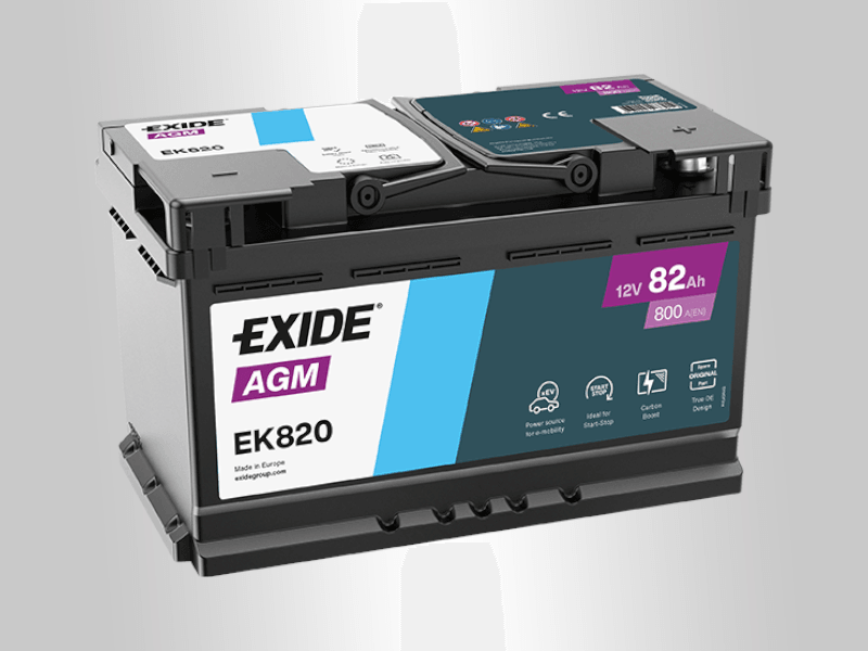 Exide Akumulator AGM, 12V, 82Ah