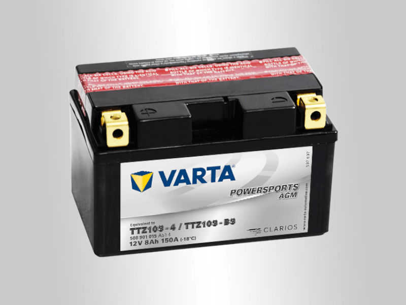 Varta Akumulator MOTO TTZ10S-BS, 12V, 8Ah, L+