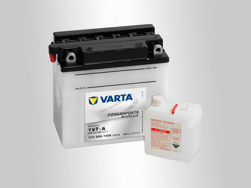 Varta Akumulator MOTO YB7-A, 12V, 8Ah, L+
