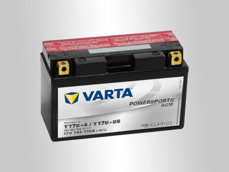 Varta Akumulator MOTO YT7B-BS, 12V, 7Ah, L+