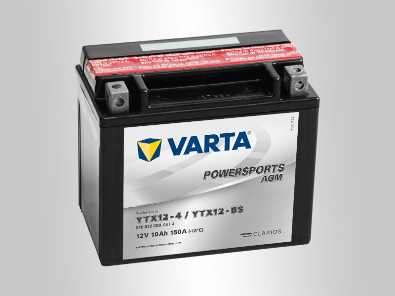Varta Akumulator MOTO YTX12-BS, 12V, 10Ah, L+