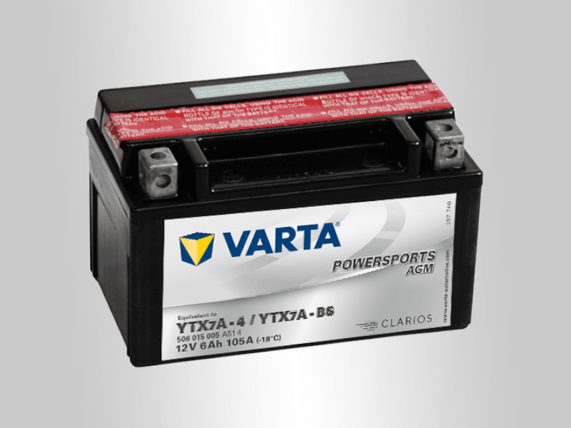 Varta Akumulator MOTO YTX7A-4, 12V, 6Ah, L+