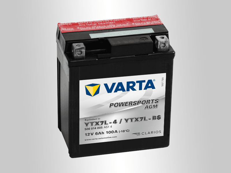 Varta Akumulator MOTO YTX7L-BS, 12V, 6Ah, D+