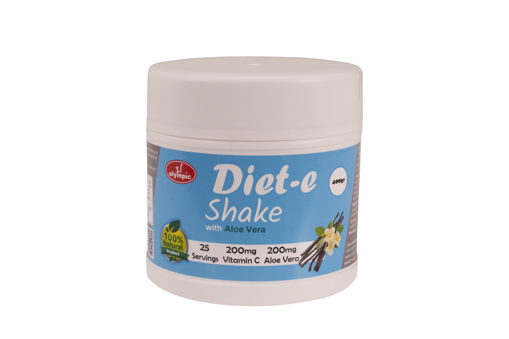 OLYMPIC Diet Shake Plus Aloe Vera Vanila, 400g