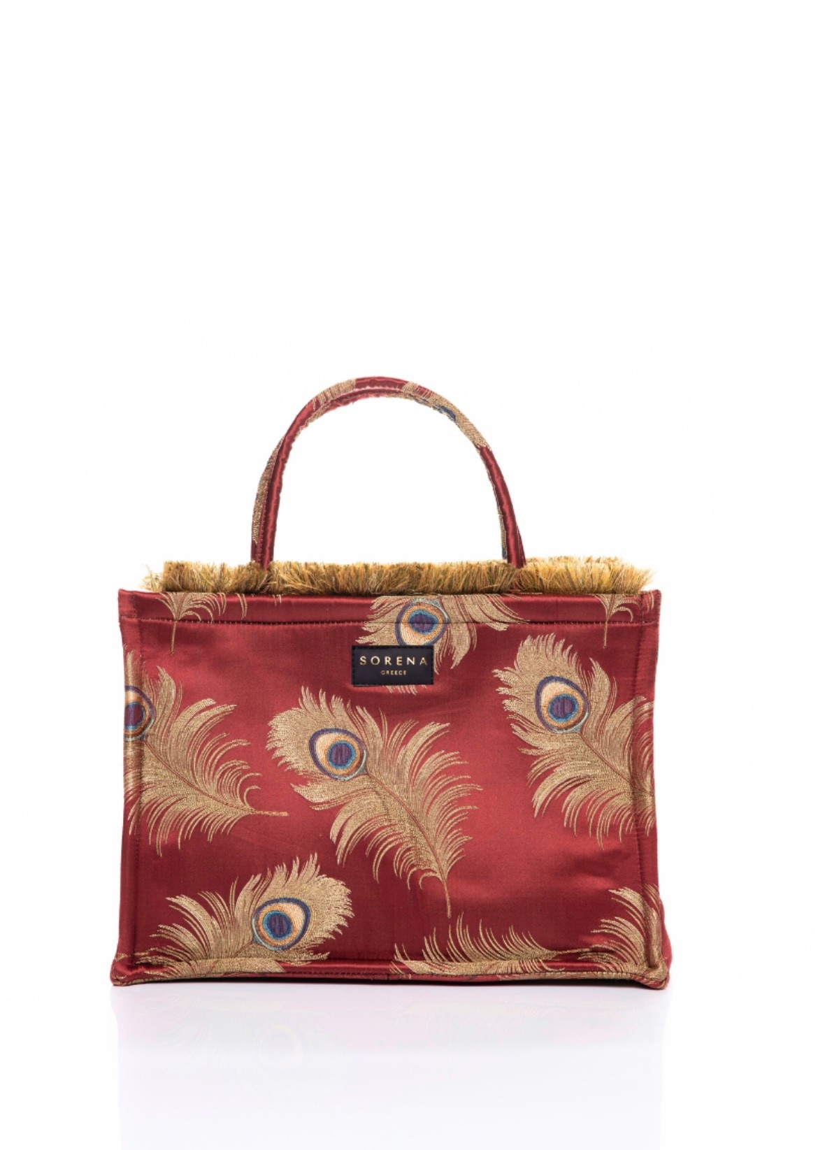 SORENA HANDMADE Ženska torba Pagona medium, Crvena