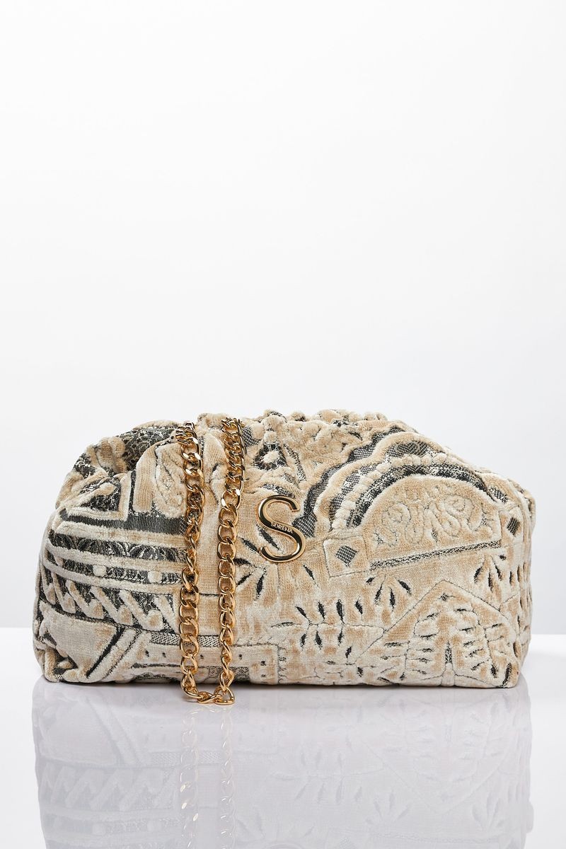 Sorena Handmade Ženska bucket torbica Angelina, Bež