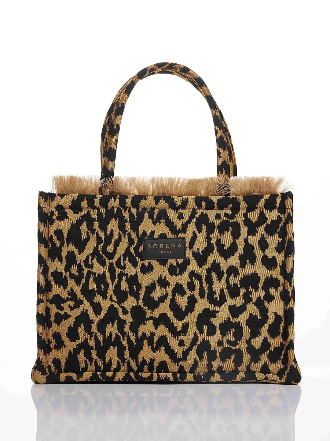 Sorena Handmade Ženska velika tote torba Wild, Braon