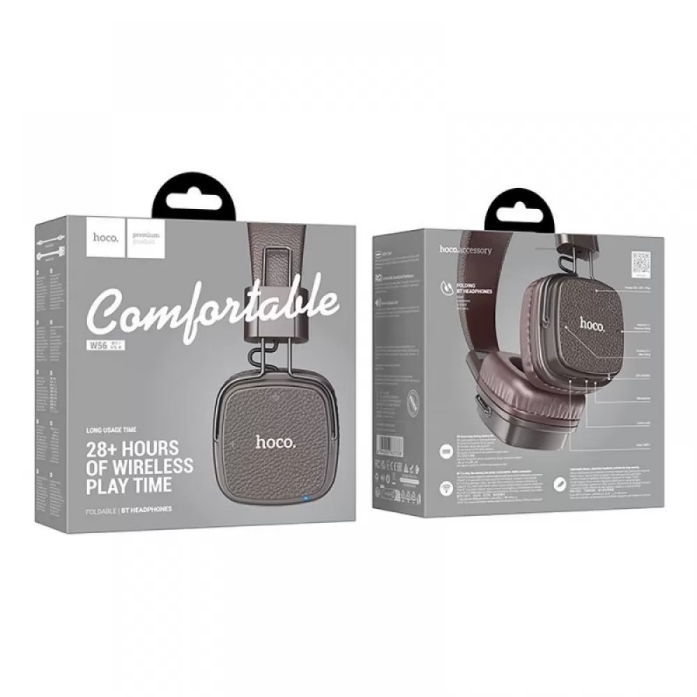 Hoco Bluetooth slušalice W56, Braon