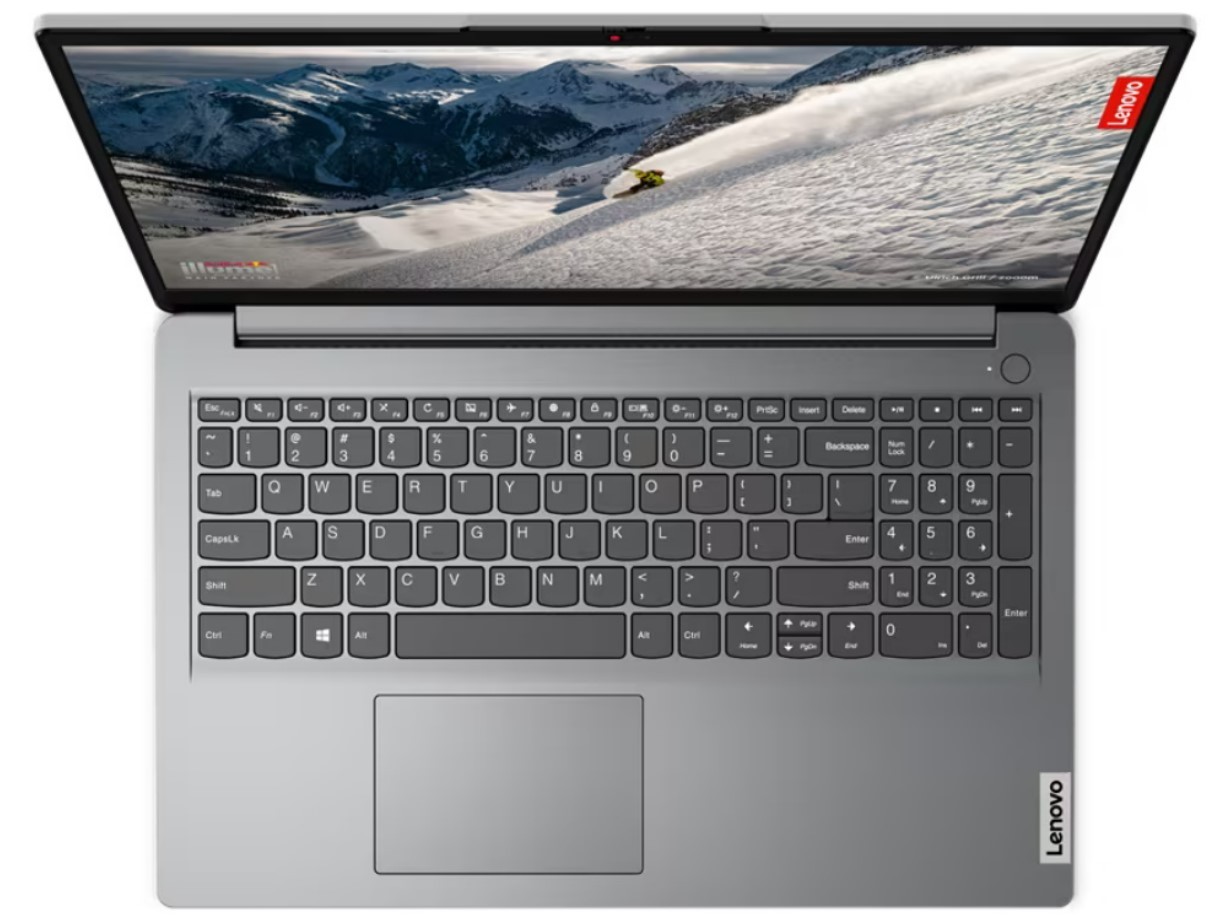 LENOVO Laptop IdeaPad 1 15AMN7 DOS/15.6"FHD/Athlon Silver 7120U/8GB/256GB SSD/AMD Radeon/SRB sivi