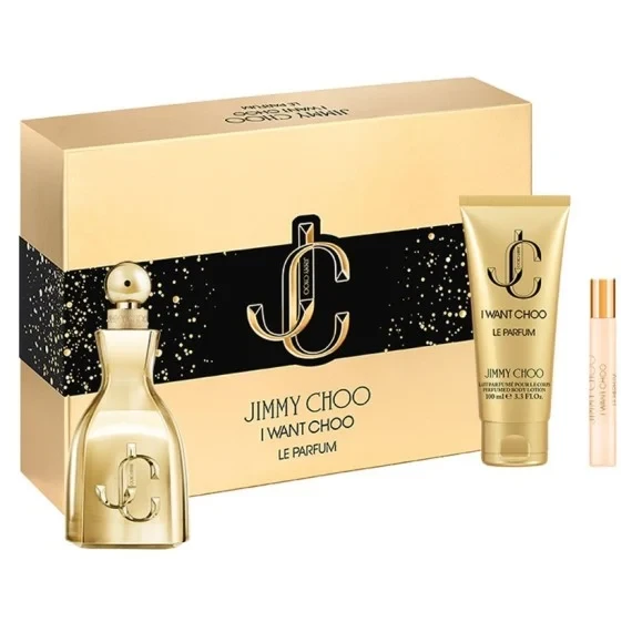 Jimmy Choo Ženski parfemski set I Want Choo Le Parfum, 100 ml +Mini, 7.5 ml + Bodi losion, 100 ml