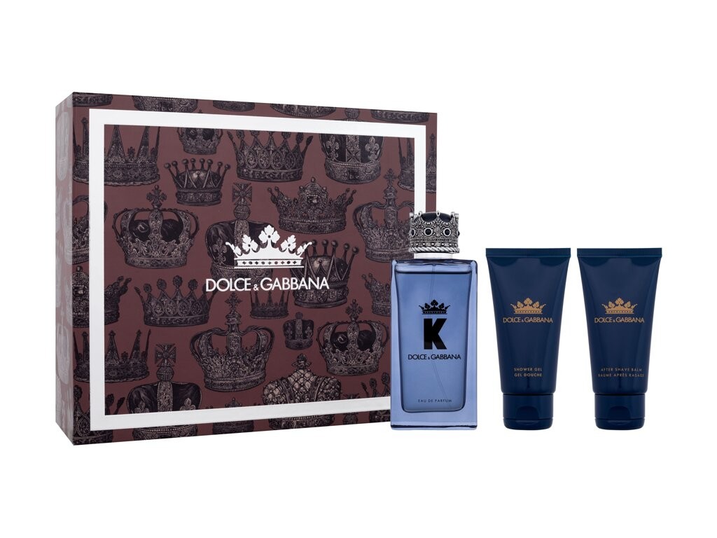 Dolce&Gabbana Muški parfemski set K, EDP, 100 ml +Balzam posle brijanja, 50 ml + Gel za tuširanje, 50 ml