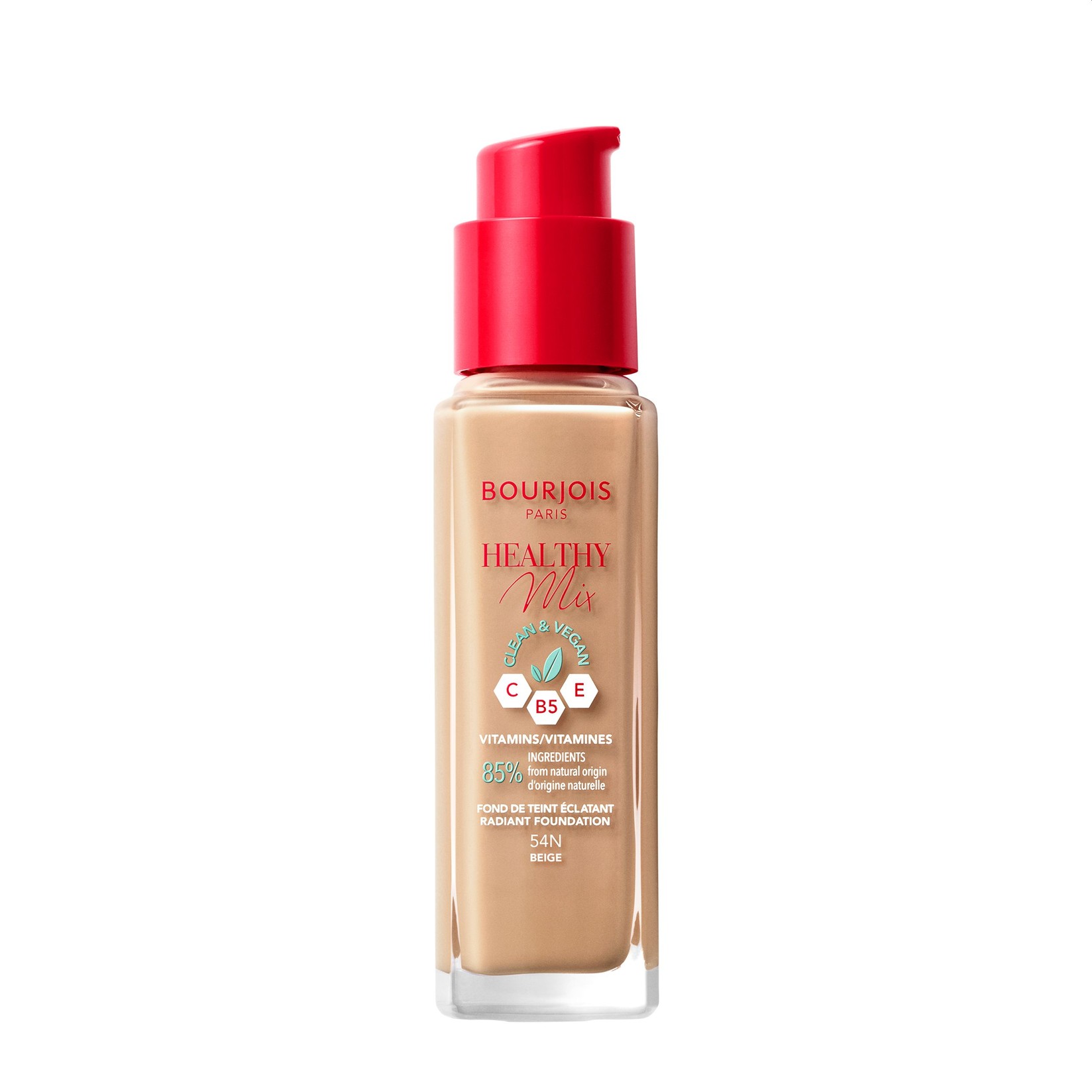 BOURJOIS Puder za lice Healthy Mix Foundation Vegan 54 Beige