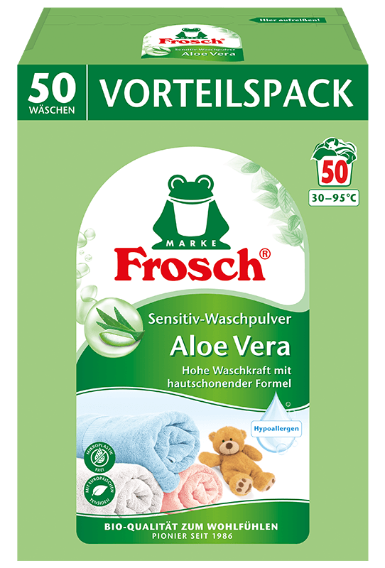 FROSCH Prašak za veš Sensitive  Aloe vera  3.3 kg