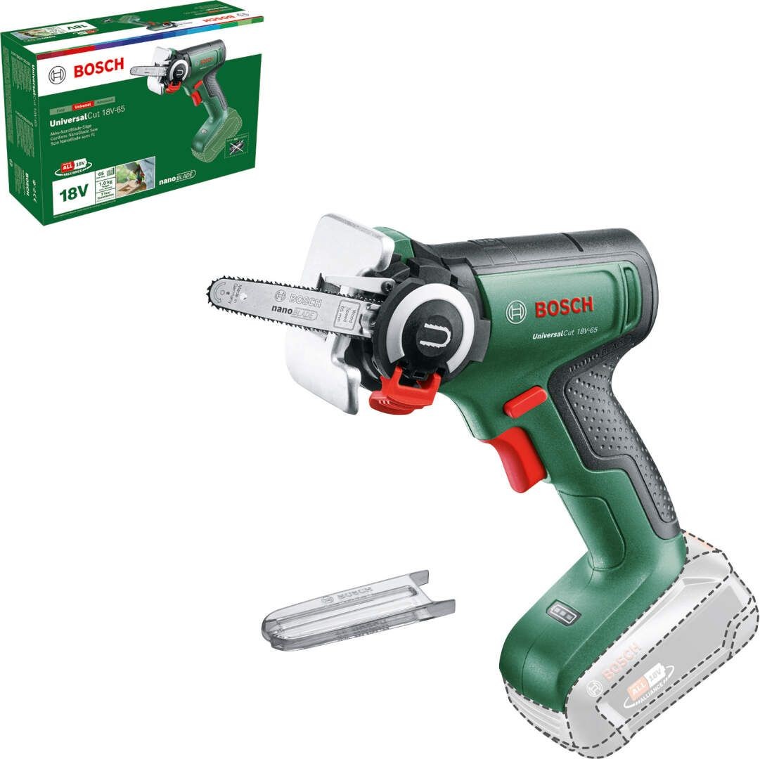 Bosch Akumulatorska ubodna testera UniversalCut 18V-65 - NanoBlade Solo, bez baterije i punjača 06033D5200