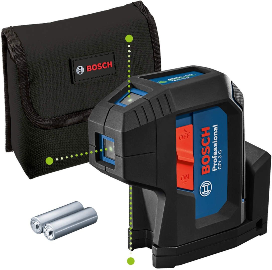 Bosch GPL 3 G laser za tačke 30m - zeleni zrak 0601066N00