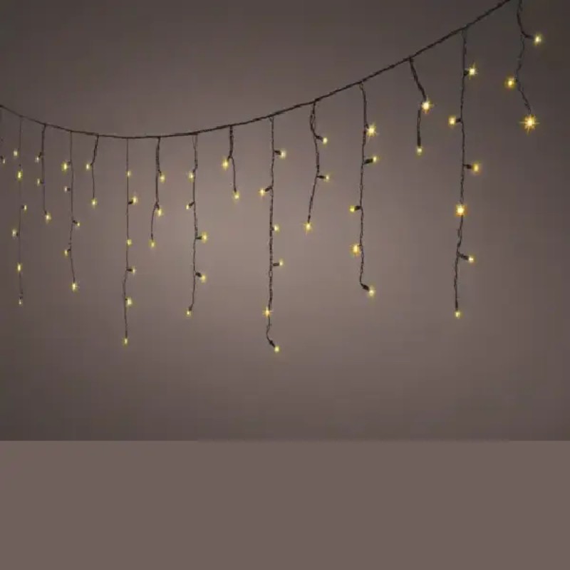 LED rasveta, 96 lampica duzina 3.6m, Toplo bela bez treperenja